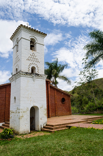 Colonial church in San Jose del Salado Valle del Cauca Colombia