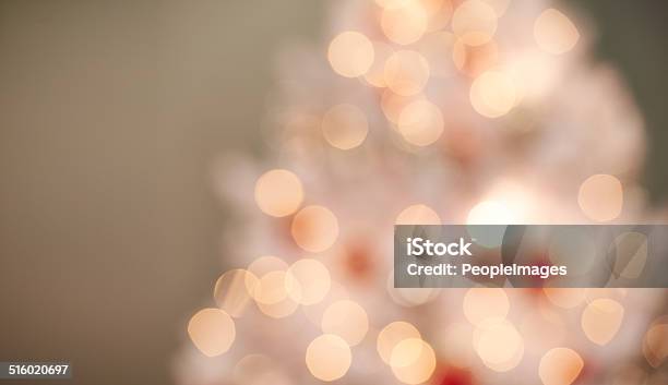 Dreaming Of A Bright Christmas Stock Photo - Download Image Now - Christmas Decoration, Defocused, Wall - Building Feature
