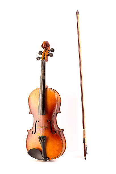 istock retro violin vintage isolated on white 516020983