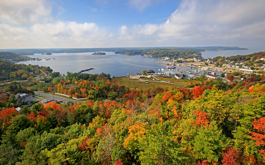 Waterfront of Parry Sound, Ontario
