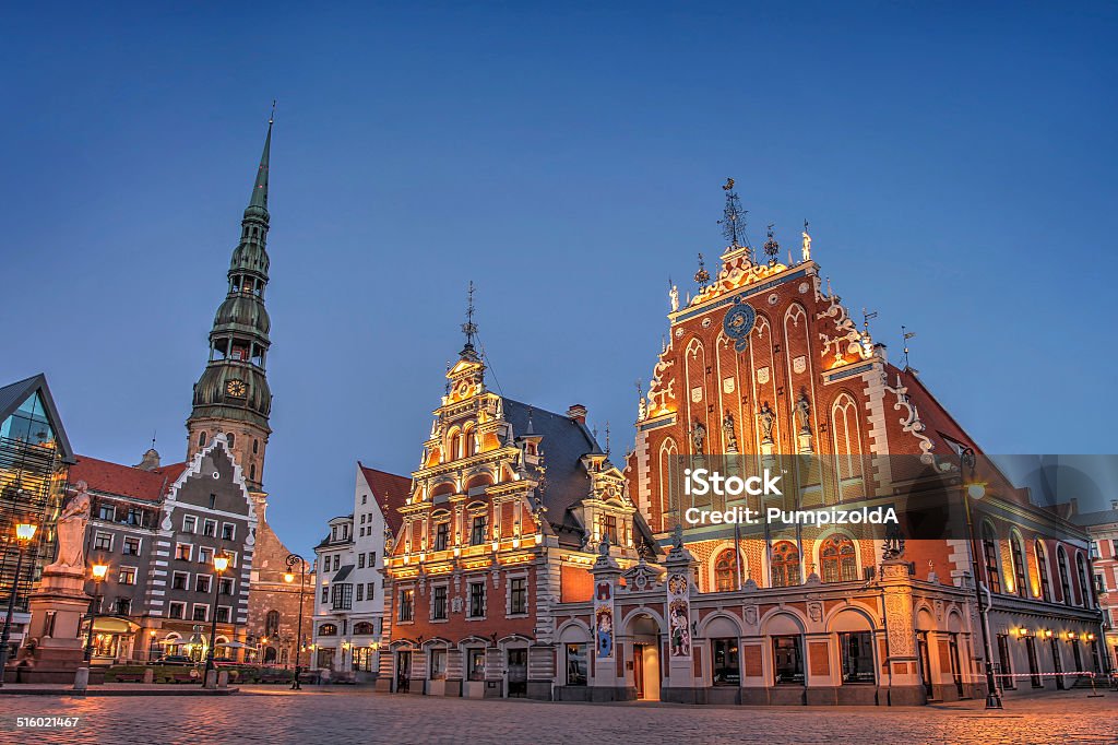 House of the Blackheads House of the Blackheads in Riga, Latvia Riga Stock Photo