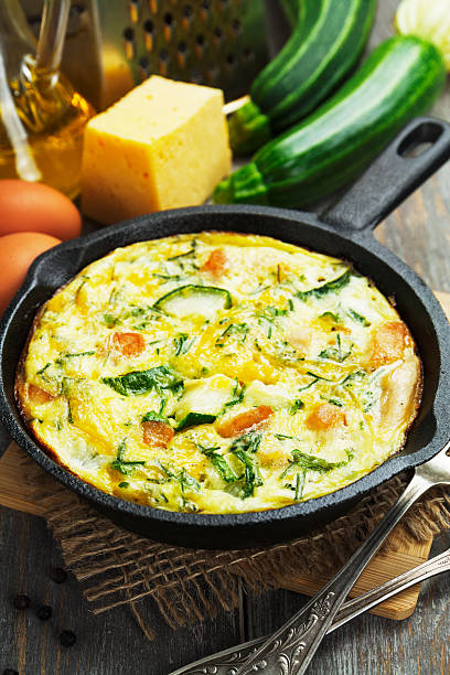 istock Baked zucchini with chicken and herbs 516021545