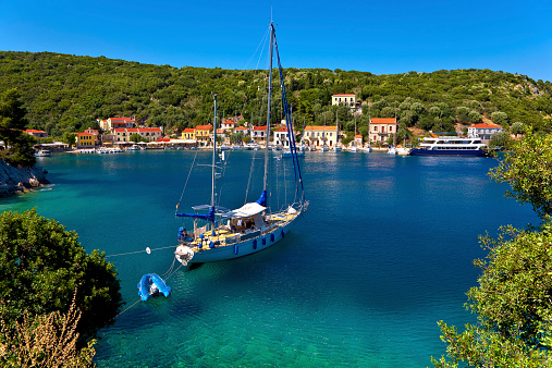 Greece. Ionian Islands - Ithaca. Lovely settlement of Frikes
