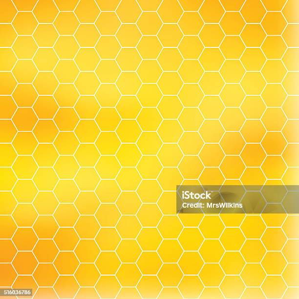 Honwy Pattern Honey Pattern Vector Illustration Stock Illustration - Download Image ...