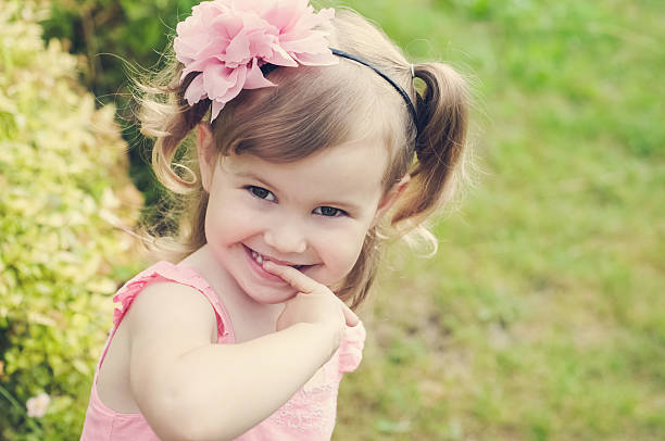 istock Happy 3 Year Old Girl 516039289