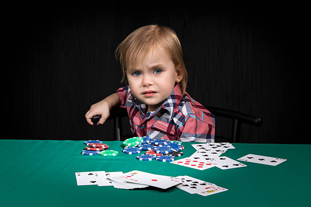 istock Portrait of poker player lost 516039504