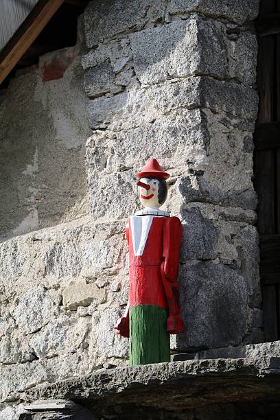 istock Pinocchio in the mountains, Italy 516040138
