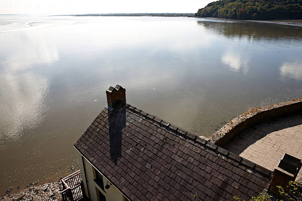istock Boathouse on the estuary 516040585