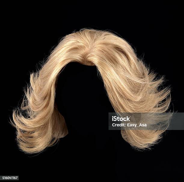 Blonde Wig Stock Photo - Download Image Now - Wig, Blond Hair, Cut Out -  iStock
