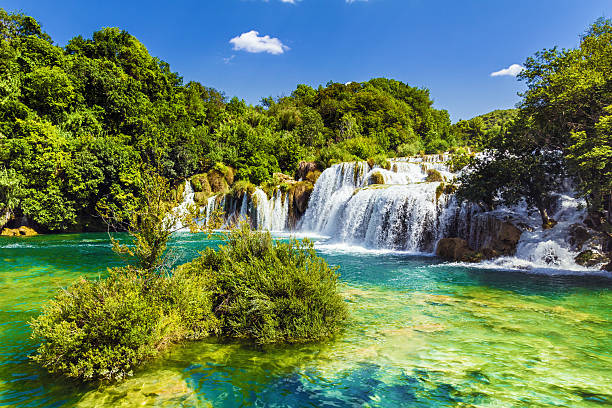 istock Waterfalls Krka, Croatia 516044706