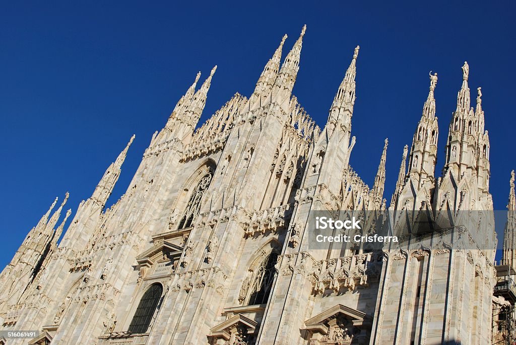 Cattedrale di Milano - Foto stock royalty-free di Architettura