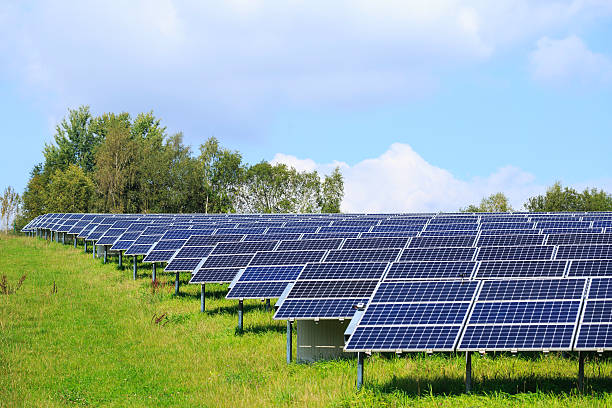 istock solar energy: photovoltaic panels 516061803