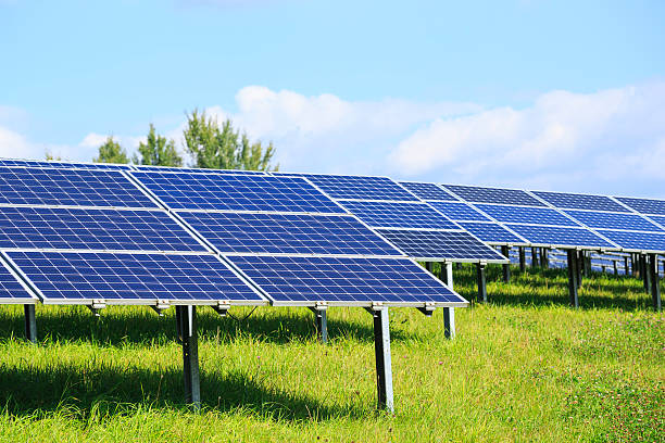 istock solar energy: photovoltaic panels 516061869