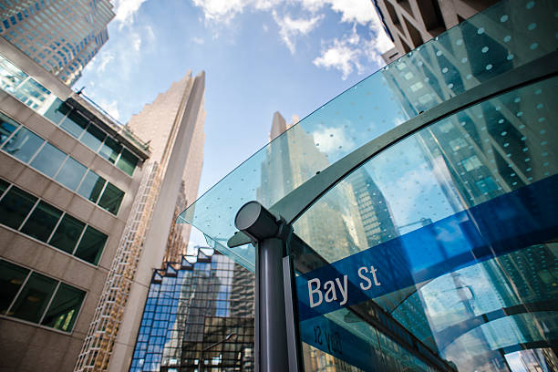 Bay street in Toronto