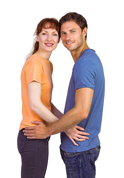 istock Couple looking at the camera 516064431