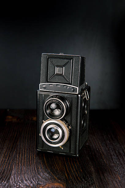 istock Old Fashion antique camera 516066218