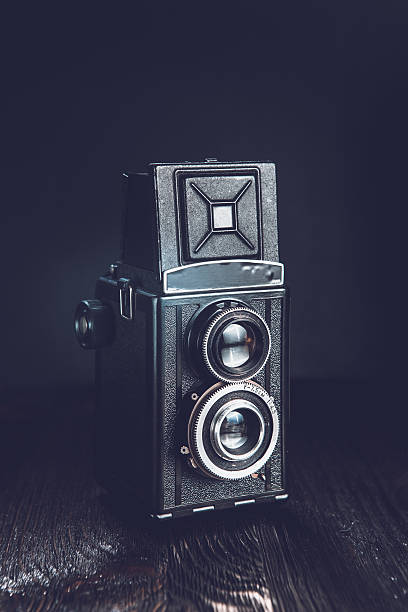 istock Old Fashion antique camera 516066306