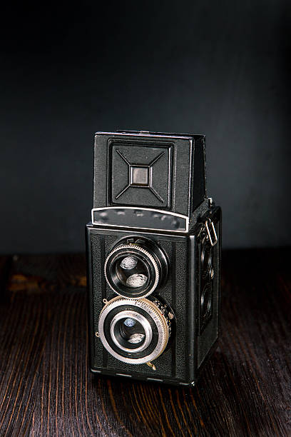 istock Old Fashion antique camera 516066640