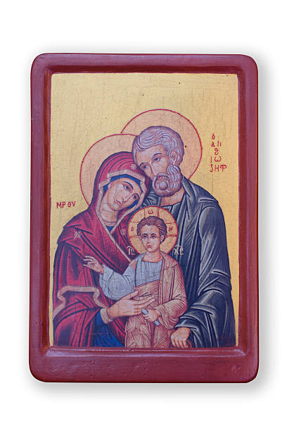 istock Holy Family icon 516067262