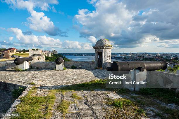 Fort Of Saint Charles In Havana Cuba Stock Photo - Download Image Now - Architecture, Atlantic Ocean, Building Exterior