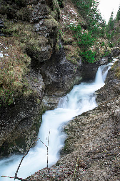 istock Wild river flowing through a narrow gorge 516069932