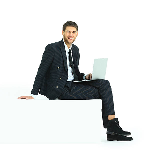 istock Side view of a handsome young business man 516071714