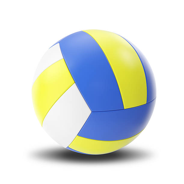istock Volleyball ball isolated on white background 516071748