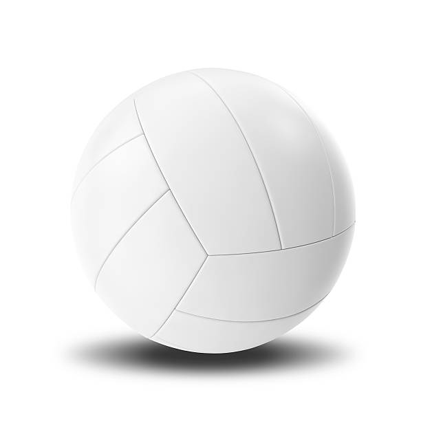 istock White Volleyball ball isolated on white background 516071806