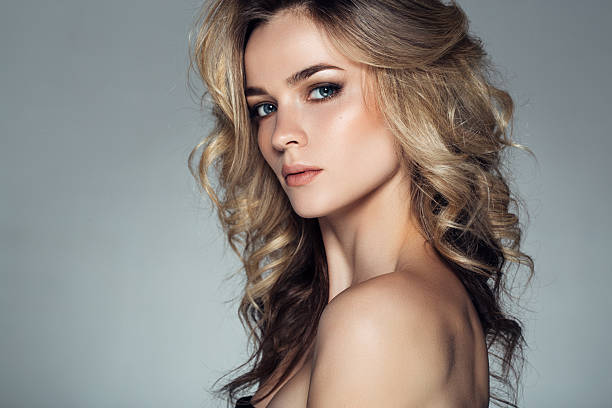 istock Beautiful woman with make up 516075194