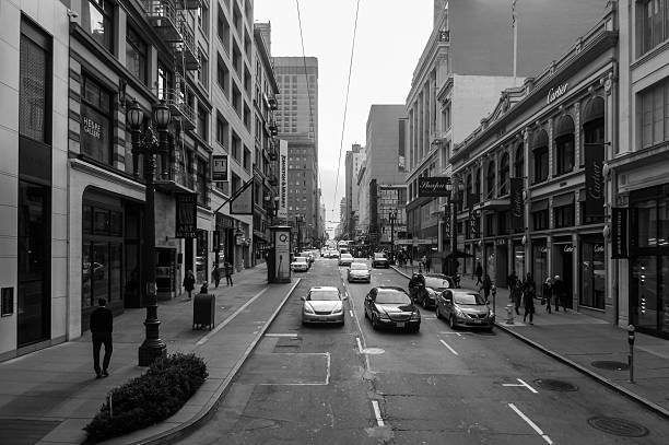 vida da cidade de san francisco usuários e turistas - carole lombard - fotografias e filmes do acervo