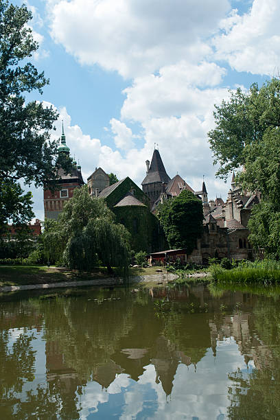 istock The Vajdahunyad castle, Budapest main city park 516078999