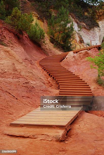 Scale Ocra Piedi - Fotografie stock e altre immagini di Ambientazione esterna - Ambientazione esterna, Canyon, Casa