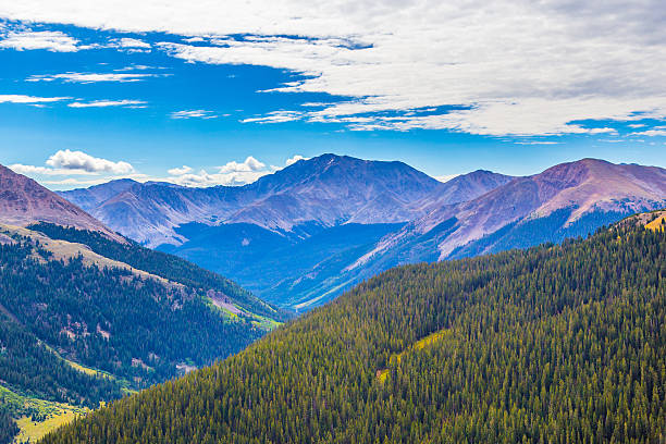 las montañas - panoramic great appalachian valley the americas north america fotografías e imágenes de stock
