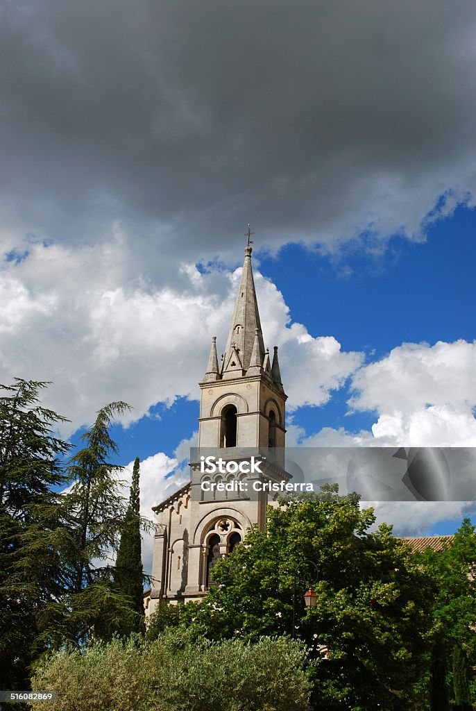 Antica chiesa, Francia - Foto stock royalty-free di Ambientazione esterna