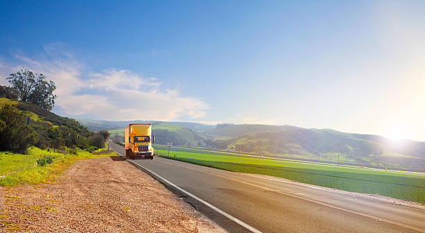 istock Truck on the road 516099116