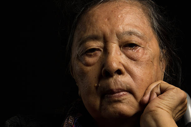 istock Loneliness elder woman crying 516105132