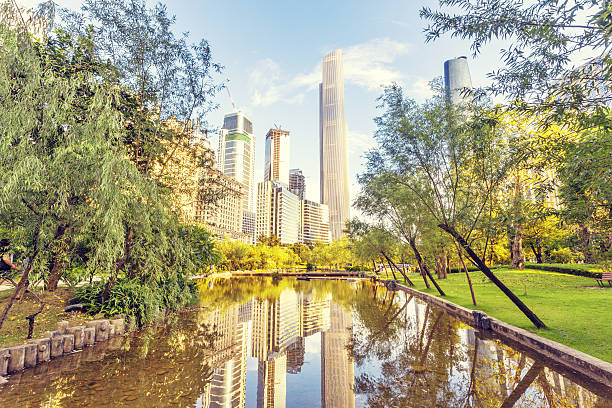 istock modern waterfront buildings in guangzhou 516105456