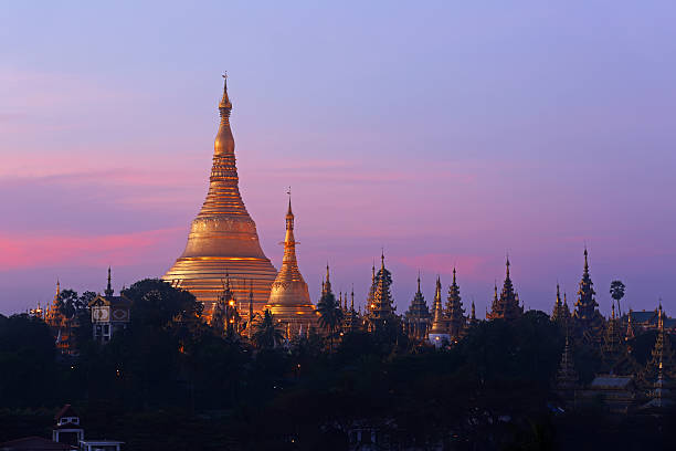 istock Shwedagon Pagoda at twilight 516105946