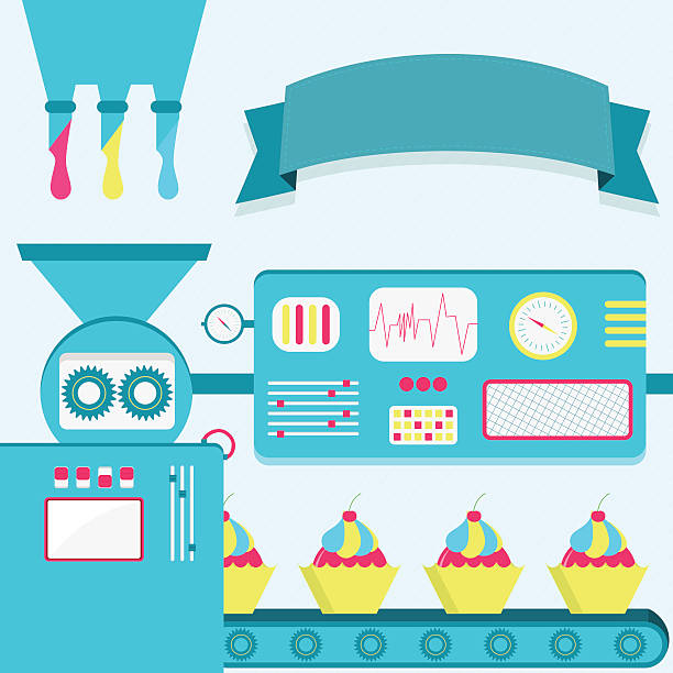 Candy Factory Vector Art Icons And Graphics For Free Download