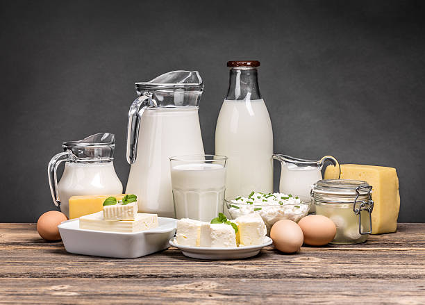 istock Assortment of dairy products 516113386