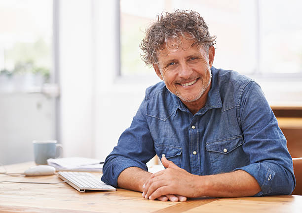 istock He's a firm believer in workplace optimism 516113701