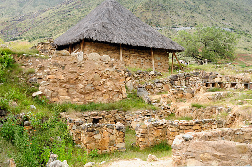 América del sur, Perú, antiguas ruinas, templo de Kotosh, Huanuco photo