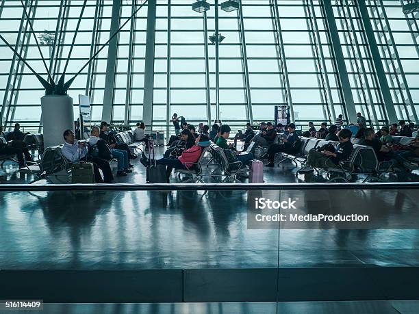 Flughafen Gate Bereich Stockfoto und mehr Bilder von Beengt - Beengt, Flughafen, Abflugbereich