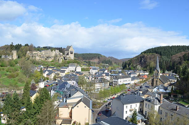 istock View over village Larochette in Luxembourg 516115009