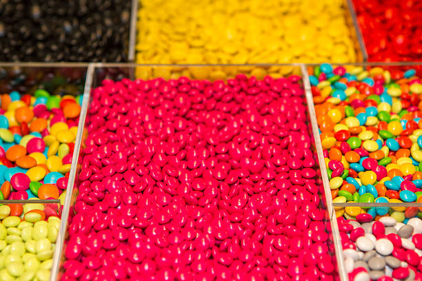 istock Colorful chocolate coated candies 516116185