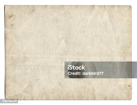 istock Old photo texture with stains and scratches 516116429