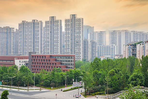 istock modern residence at chengdu,china 516118041