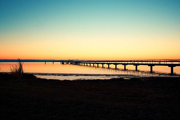 istock Romantic morning in harbor.  Sunny clear blue sky 516134706