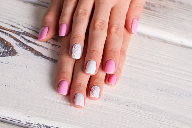 istock Manicure on a wooden background. 516135114