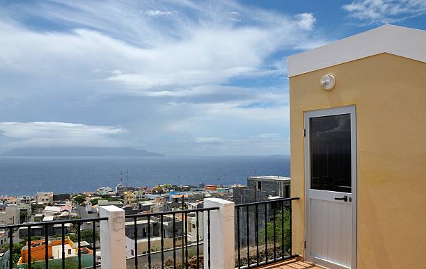 istock Rooftop over Sao Filipe 516139117